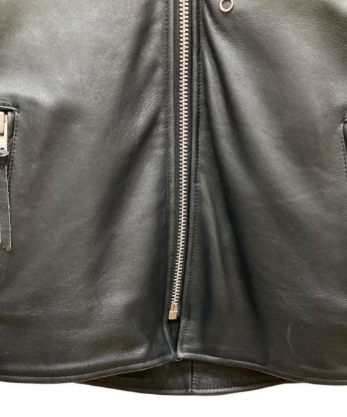 DAYTONA（デイトナ）DAYTONA (デイトナ) シングルレザージャケット ブラック サイズ:Mの古着・服飾アイテム