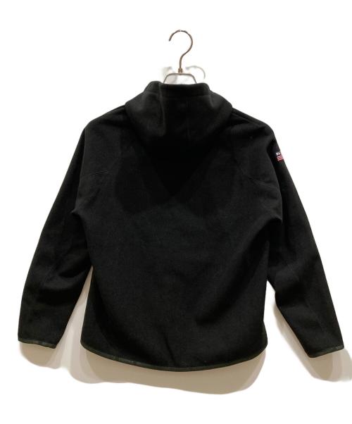 BRIEFING（ブリーフィング）BRIEFING (ブリーフィング) フリースプルオーバーパーカー ブラック サイズ:Sの古着・服飾アイテム