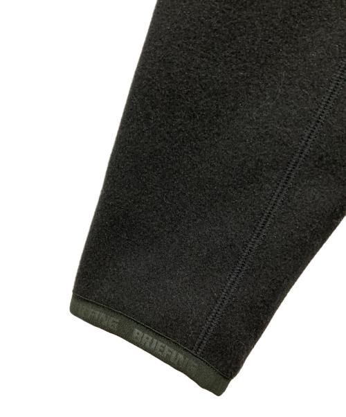 BRIEFING（ブリーフィング）BRIEFING (ブリーフィング) フリースプルオーバーパーカー ブラック サイズ:Sの古着・服飾アイテム