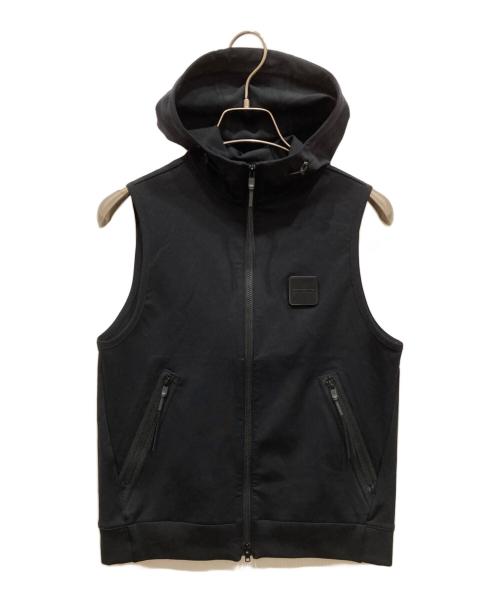 BRIEFING（ブリーフィング）BRIEFING (ブリーフィング) PARKA VEST ブラック サイズ:Sの古着・服飾アイテム