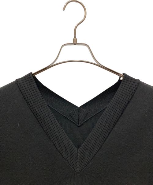 LE PHIL（ル フィル）LE PHIL (ル フィル) ライトドライニット ブラック サイズ:FREEの古着・服飾アイテム