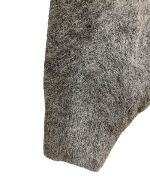 SLOBE IENA（スローブ イエナ）SLOBE IENA (スローブ イエナ) フォックスウールカシミヤ カーディガン グレー サイズ:FREEの古着・服飾アイテム