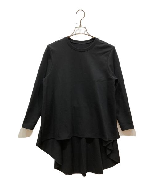 ADORE（アドーア）ADORE (アドーア) ストレッチポンチカットソー ブラック サイズ:38の古着・服飾アイテム