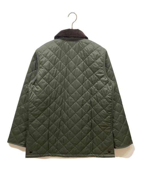 Barbour（バブアー）Barbour (バブアー) SL LIDDESDALE QUILT カーキ×ブラウン サイズ:Ⅼの古着・服飾アイテム