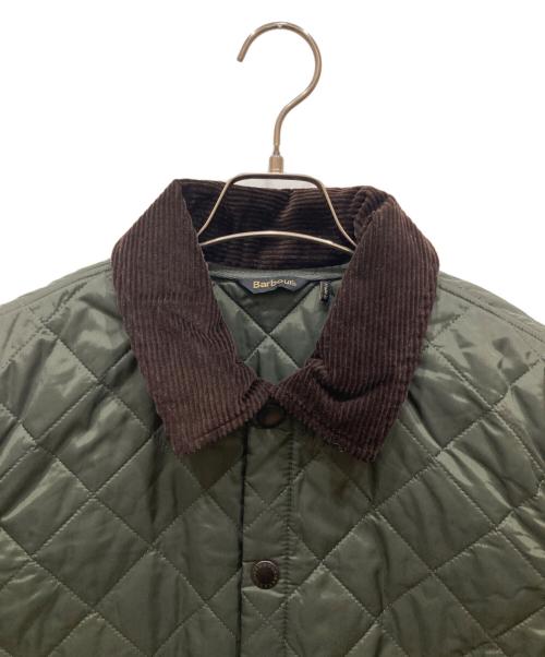 Barbour（バブアー）Barbour (バブアー) SL LIDDESDALE QUILT カーキ×ブラウン サイズ:Ⅼの古着・服飾アイテム