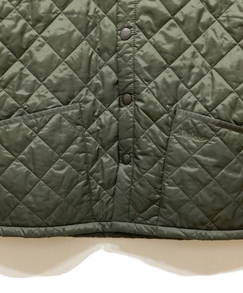 Barbour（バブアー）Barbour (バブアー) SL LIDDESDALE QUILT カーキ×ブラウン サイズ:Ⅼの古着・服飾アイテム