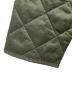 中古・古着 Barbour (バブアー) SL LIDDESDALE QUILT カーキ×ブラウン サイズ:Ⅼ：12000円