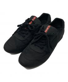 PRADA（プラダ）の古着「ナイロンスニーカー」｜ブラック