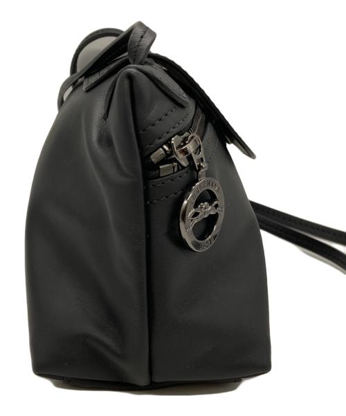 LONGCHAMP（ロンシャン）LONGCHAMP (ロンシャン) ル・プリアージュ エクストラ XS クロスボディバッグ ブラックの古着・服飾アイテム