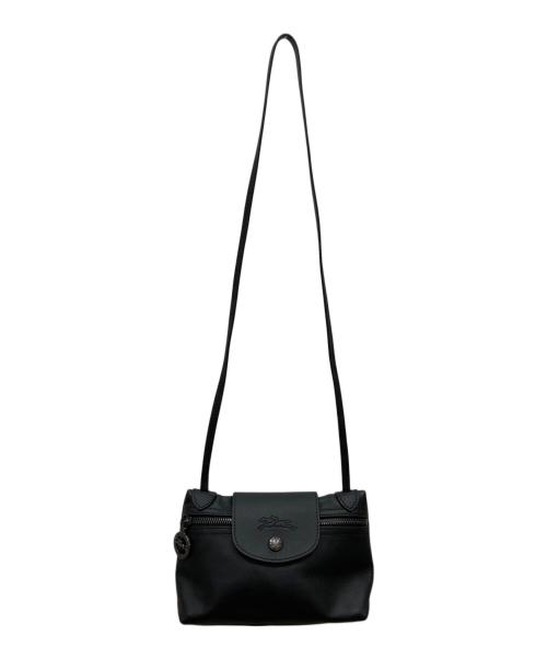 LONGCHAMP（ロンシャン）LONGCHAMP (ロンシャン) ル・プリアージュ エクストラ XS クロスボディバッグ ブラックの古着・服飾アイテム