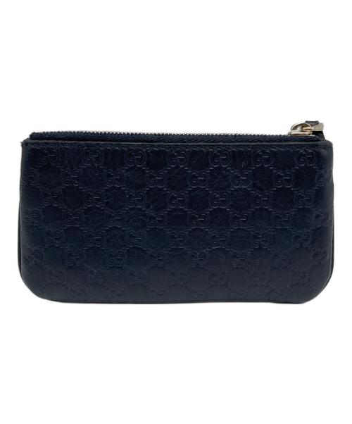GUCCI（グッチ）GUCCI (グッチ) コインケース ネイビーの古着・服飾アイテム