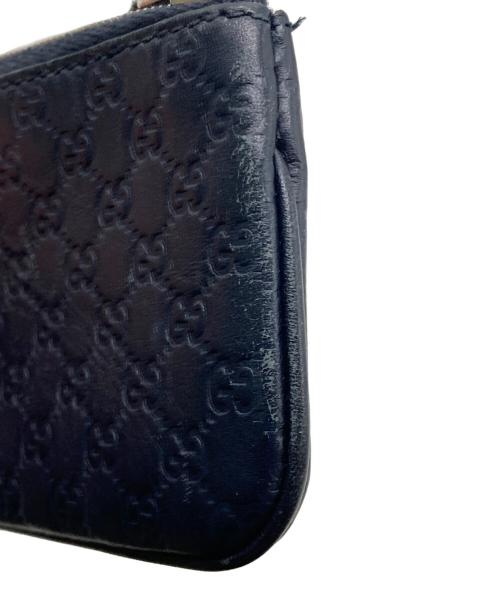 GUCCI（グッチ）GUCCI (グッチ) コインケース ネイビーの古着・服飾アイテム