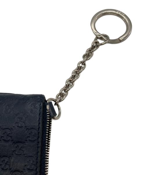 GUCCI（グッチ）GUCCI (グッチ) コインケース ネイビーの古着・服飾アイテム