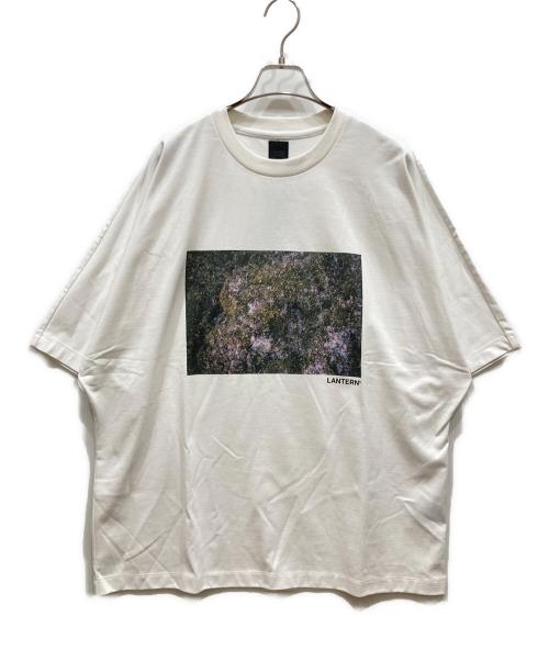 lantern（ランタン）LANTERN (ランタン) DOLMAN SLEEVE PHOTO TEE ホワイト サイズ:SIZE Lの古着・服飾アイテム