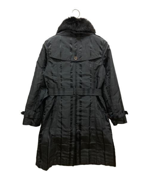 BURBERRY LONDON（バーバリーロンドン）BURBERRY LONDON (バーバリーロンドン) ナイロンライナートレンチコート ブラック サイズ:38の古着・服飾アイテム