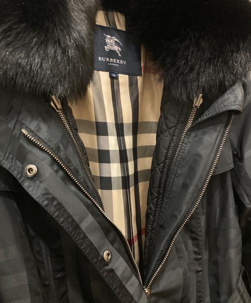 BURBERRY LONDON（バーバリーロンドン）BURBERRY LONDON (バーバリーロンドン) ナイロンライナートレンチコート ブラック サイズ:38の古着・服飾アイテム