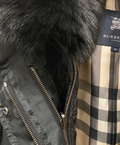 BURBERRY LONDON（バーバリーロンドン）BURBERRY LONDON (バーバリーロンドン) ナイロンライナートレンチコート ブラック サイズ:38の古着・服飾アイテム