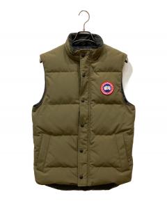 中古・古着通販】CANADA GOOSE (カナダグース) ダウンベスト レッド