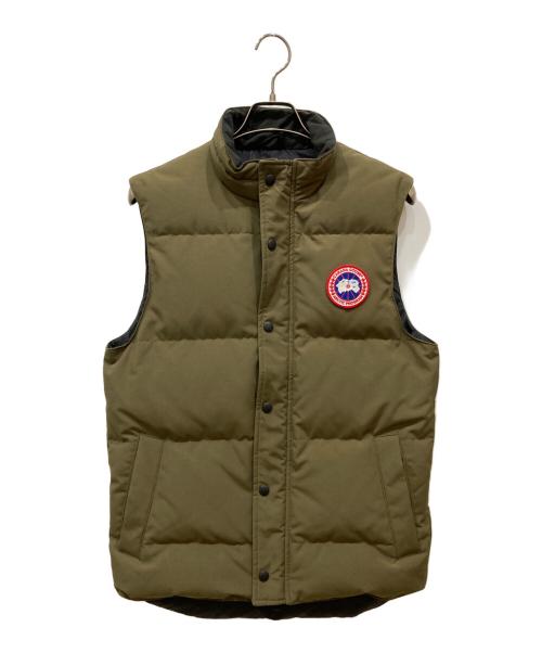 CANADA GOOSE（カナダグース）CANADA GOOSE (カナダグース) GARSON VEST ミリタリーグリーン サイズ:Sの古着・服飾アイテム