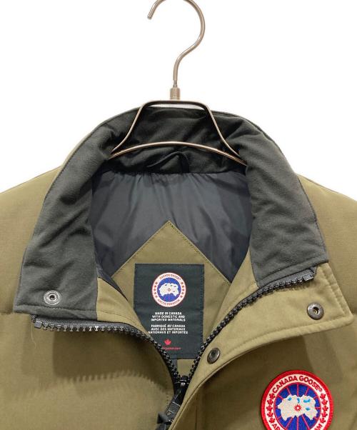 CANADA GOOSE（カナダグース）CANADA GOOSE (カナダグース) GARSON VEST ミリタリーグリーン サイズ:Sの古着・服飾アイテム