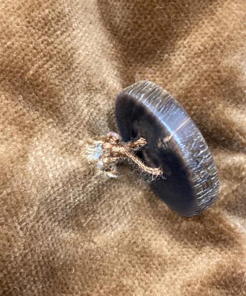 DSQUARED2（ディースクエアード）DSQUARED2 (ディースクエアード) 襟コーデュロイベロアジャケット ブラウン サイズ:40の古着・服飾アイテム