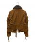DSQUARED2 (ディースクエアード) 襟コーデュロイベロアジャケット ブラウン サイズ:40：7000円