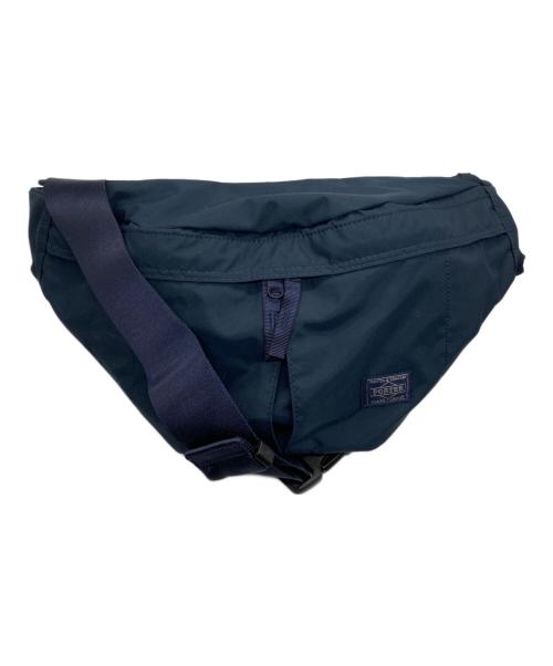 PORTER（ポーター）PORTER (ポーター) LOWERCASE (ロウワーケース) ボディーバッグ ネイビーの古着・服飾アイテム