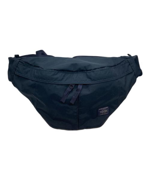 PORTER（ポーター）PORTER (ポーター) LOWERCASE (ロウワーケース) ボディーバッグ ネイビーの古着・服飾アイテム