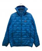 Patagoniaパタゴニア）の古着「マイクロパフフーディー」｜ブルー