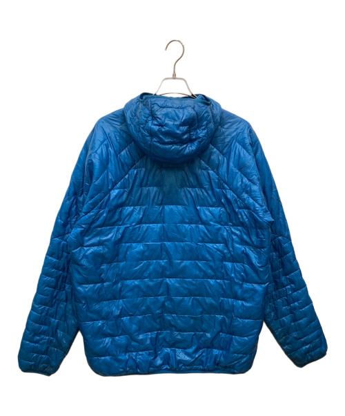 Patagonia（パタゴニア）Patagonia (パタゴニア) マイクロパフフーディー ブルー サイズ:Ⅼの古着・服飾アイテム