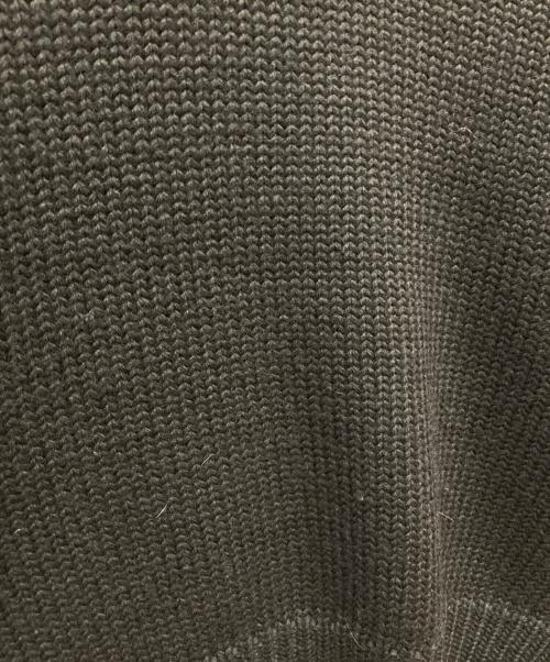 POLO RALPH LAUREN（ポロ・ラルフローレン）POLO RALPH LAUREN (ポロ・ラルフローレン) ショールカラーニット カーキ サイズ:Ⅼの古着・服飾アイテム