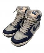 NIKEナイキ）の古着「Air Jordan 1 High 85」｜グレー×ネイビー