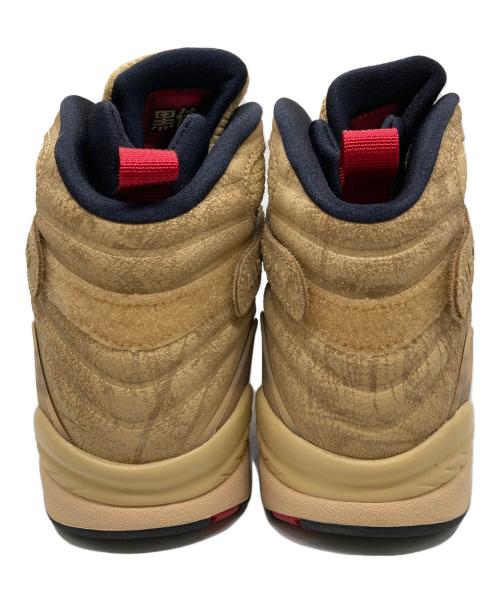 NIKE（ナイキ）NIKE (ナイキ) 八村塁 (ハチムラ ルイ) Air Jordan 8 SE ベージュ サイズ:SIZE 25cm 未使用品の古着・服飾アイテム