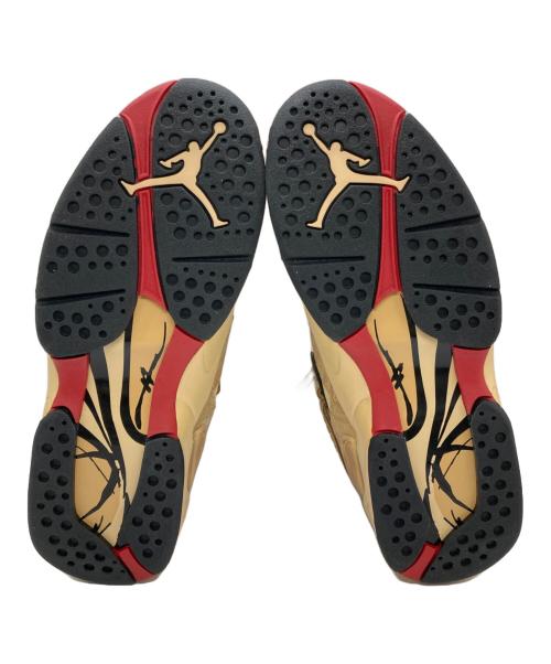 NIKE（ナイキ）NIKE (ナイキ) 八村塁 (ハチムラ ルイ) Air Jordan 8 SE ベージュ サイズ:SIZE 25cm 未使用品の古着・服飾アイテム