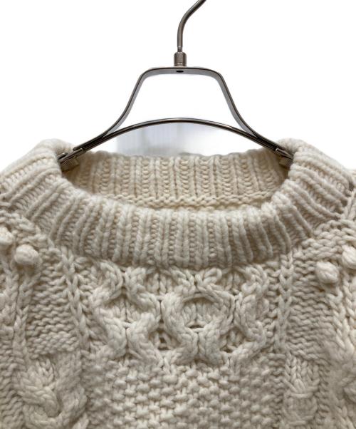 TODAYFUL（トゥデイフル）TODAYFUL (トゥデイフル) Pattern Hand Knit アイボリー サイズ:FREEの古着・服飾アイテム