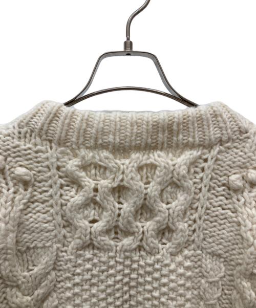 TODAYFUL（トゥデイフル）TODAYFUL (トゥデイフル) Pattern Hand Knit アイボリー サイズ:FREEの古着・服飾アイテム