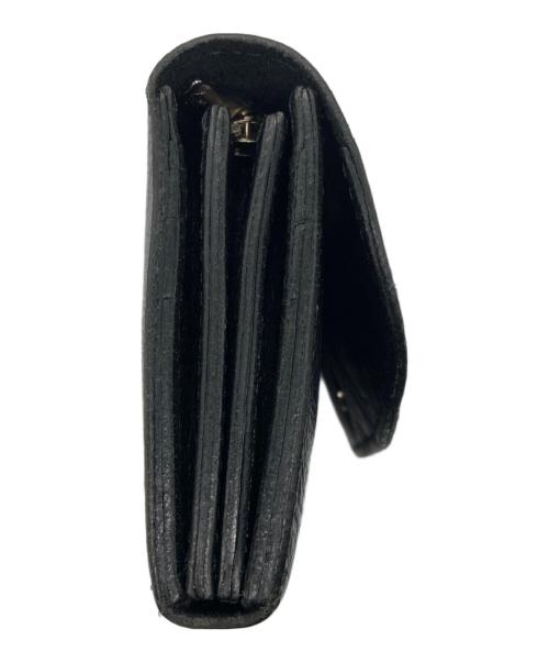 ANNAK（アナック）annak (アナック) AMANDA OIL LEATHER LONG WALLET ブラックの古着・服飾アイテム