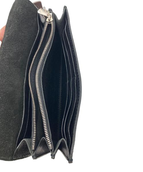 ANNAK（アナック）annak (アナック) AMANDA OIL LEATHER LONG WALLET ブラックの古着・服飾アイテム