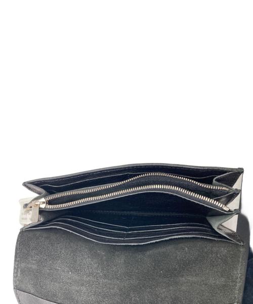 ANNAK（アナック）annak (アナック) AMANDA OIL LEATHER LONG WALLET ブラックの古着・服飾アイテム