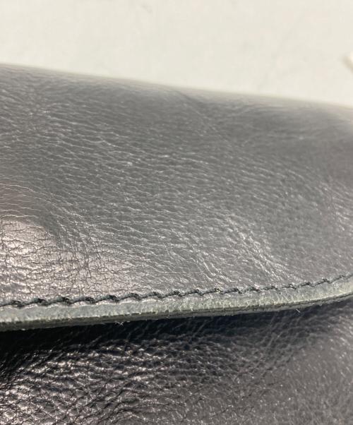 ANNAK（アナック）annak (アナック) AMANDA OIL LEATHER LONG WALLET ブラックの古着・服飾アイテム