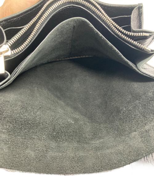 ANNAK（アナック）annak (アナック) AMANDA OIL LEATHER LONG WALLET ブラックの古着・服飾アイテム