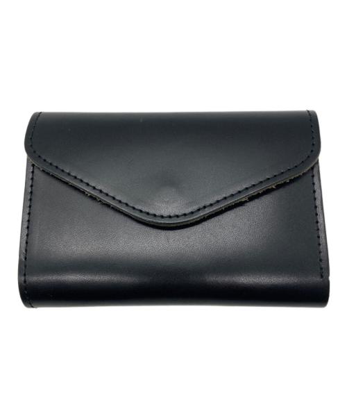 TIDE WAY（タイドウェイ）TIDE WAY (タイドウェイ) 2つ折り財布 ブラックの古着・服飾アイテム