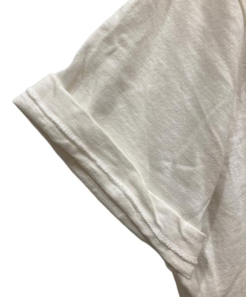 stussy（ステューシー）stussy (ステューシー) Champion (チャンピオン) プリントTシャツ ホワイト サイズ:SIZE Mの古着・服飾アイテム