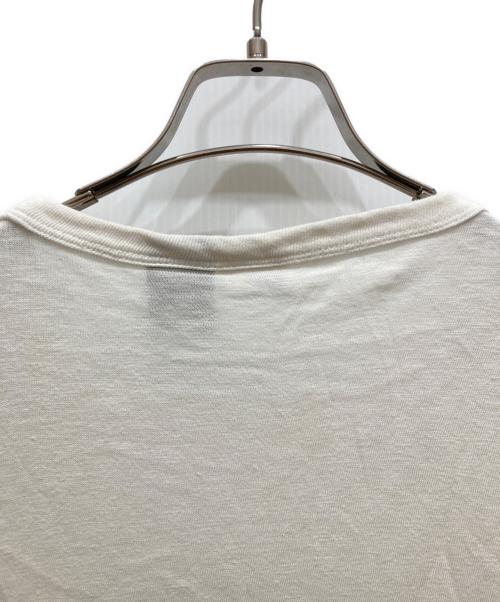 stussy（ステューシー）stussy (ステューシー) Champion (チャンピオン) プリントTシャツ ホワイト サイズ:SIZE Mの古着・服飾アイテム