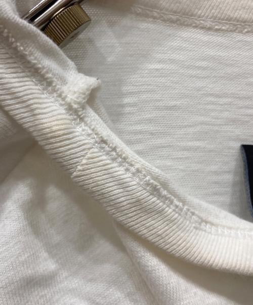 stussy（ステューシー）stussy (ステューシー) Champion (チャンピオン) プリントTシャツ ホワイト サイズ:SIZE Mの古着・服飾アイテム