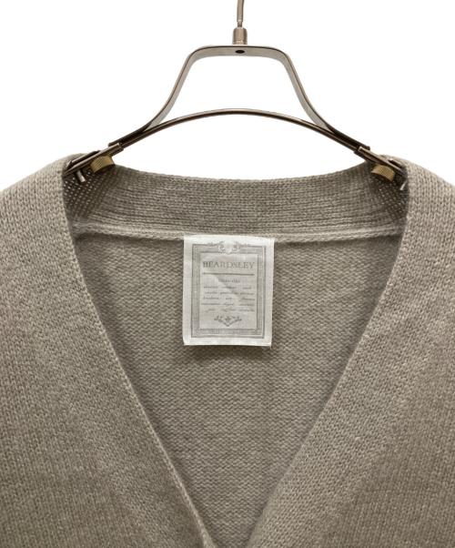 BEARDSLEY（ビアズリー）BEARDSLEY (ビアズリー) ホワイトヤクカーディガン ベージュ サイズ:FREEの古着・服飾アイテム