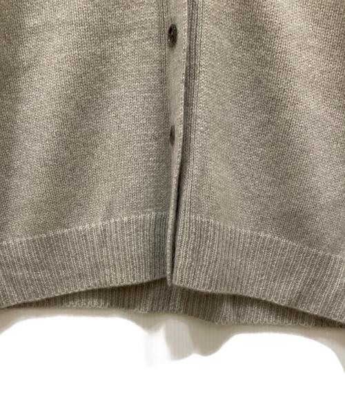 BEARDSLEY（ビアズリー）BEARDSLEY (ビアズリー) ホワイトヤクカーディガン ベージュ サイズ:FREEの古着・服飾アイテム