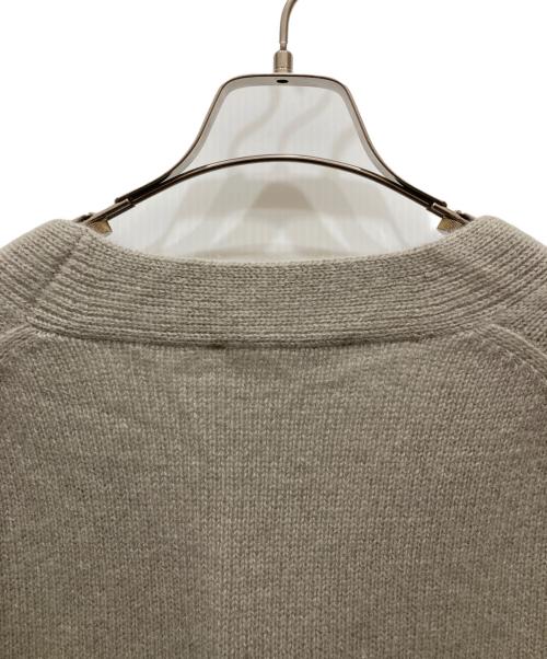 BEARDSLEY（ビアズリー）BEARDSLEY (ビアズリー) ホワイトヤクカーディガン ベージュ サイズ:FREEの古着・服飾アイテム