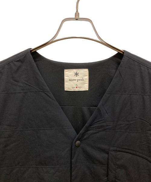 Snow peak（スノーピーク）snow peak (スノーピーク) Flexible Insulated Pullover ブラック サイズ:XLの古着・服飾アイテム