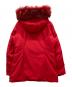 CAPE HORN (ケープホーン) ラクーンファーダウンジャケット レッド サイズ:46：17000円
